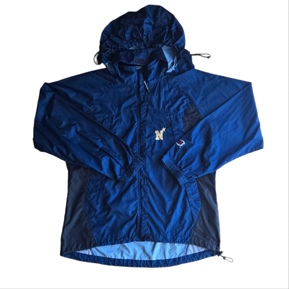 Boathouse Sports Men's Navy and Black Lightweight Windbreaker Jacket Size M